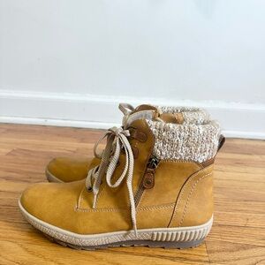 Spring Step Womens Karlene Boot yellow EU39/8.5 ankle boots outdoors